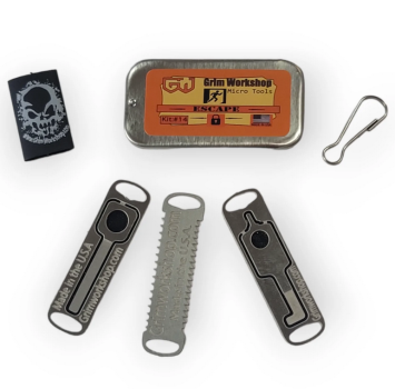 GRIM WORKSHOP®: Micro Escape and Evasion Kit EDC Escape and Evasion Tools